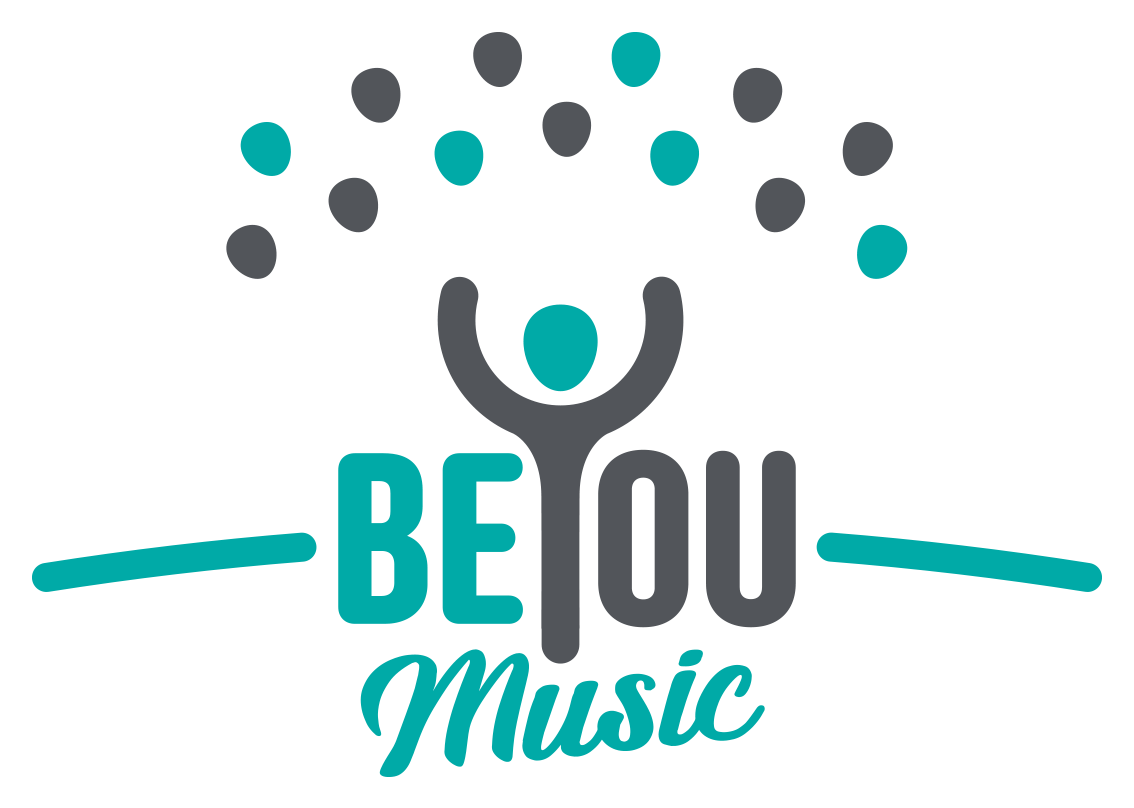 BeYou Music Logo - RGB - Transparante achtergrond